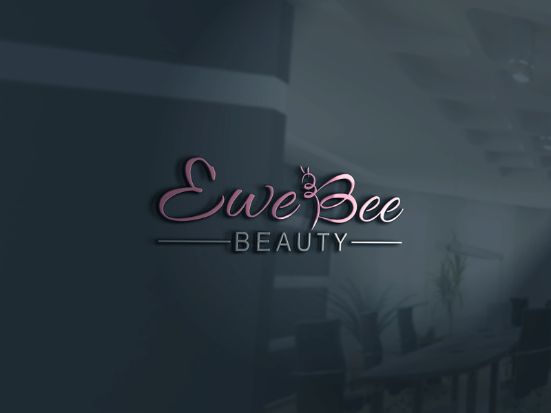 Logo Design by ironman01 for Ewe Bee Beauty | Design #20526202