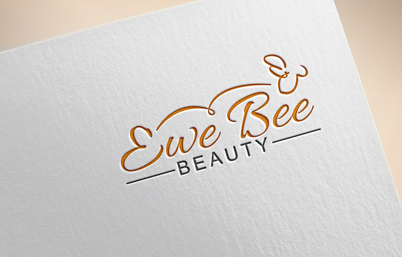 Logo Design by ironman01 for Ewe Bee Beauty | Design #20526205