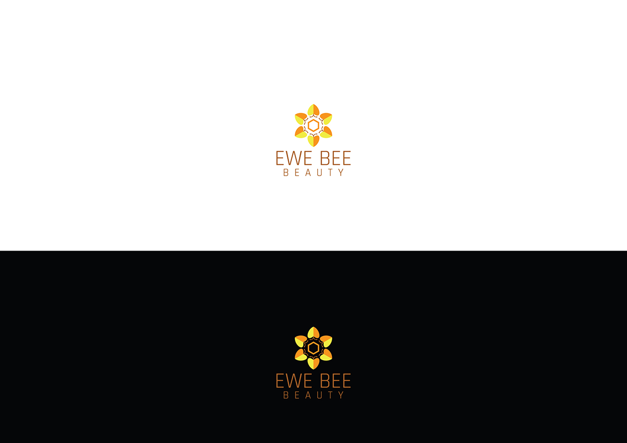 Logo Design by zacksaj for Ewe Bee Beauty | Design #20569753