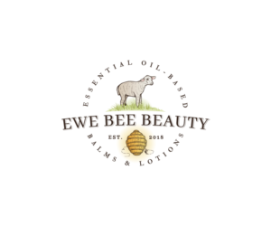 Logo Design by 91.kremena.petrova for Ewe Bee Beauty | Design: #20633792
