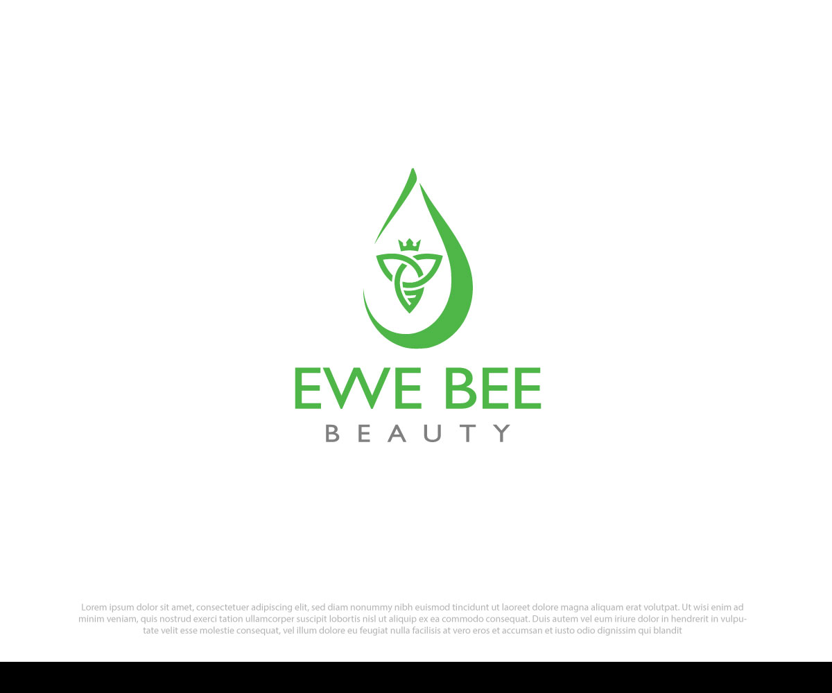 Logo Design by Md Amran Hossain for Ewe Bee Beauty | Design #20528836