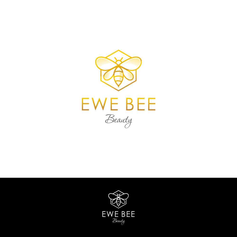 Logo Design by Basksh Designs for Ewe Bee Beauty | Design #20517804