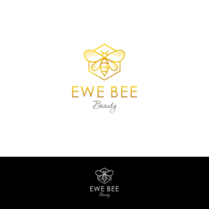Logo Design by Basksh Designs for Ewe Bee Beauty | Design: #20517804