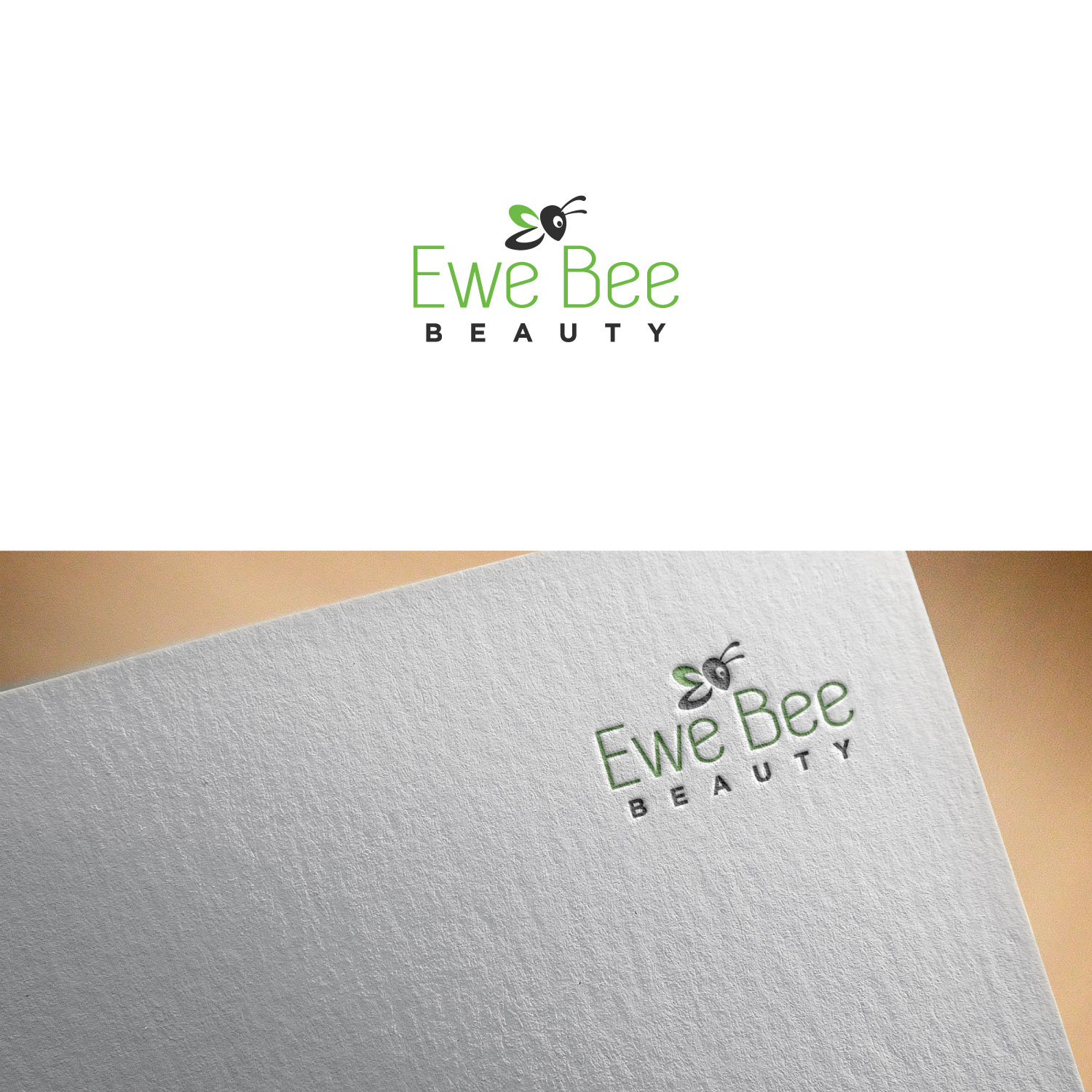 Logo-Design von Tomkb für Ewe Bee Beauty | Design #20565997