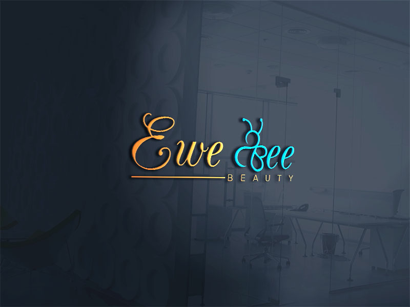 Logo Design by axel xhone 2 for Ewe Bee Beauty | Design #20543034