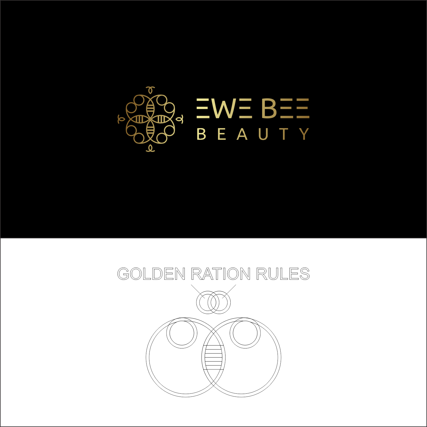 Logo Design by ALPHA_CREATION ? for Ewe Bee Beauty | Design #20554932