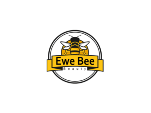 Logo Design by mera design crowd for Ewe Bee Beauty | Design: #20569691
