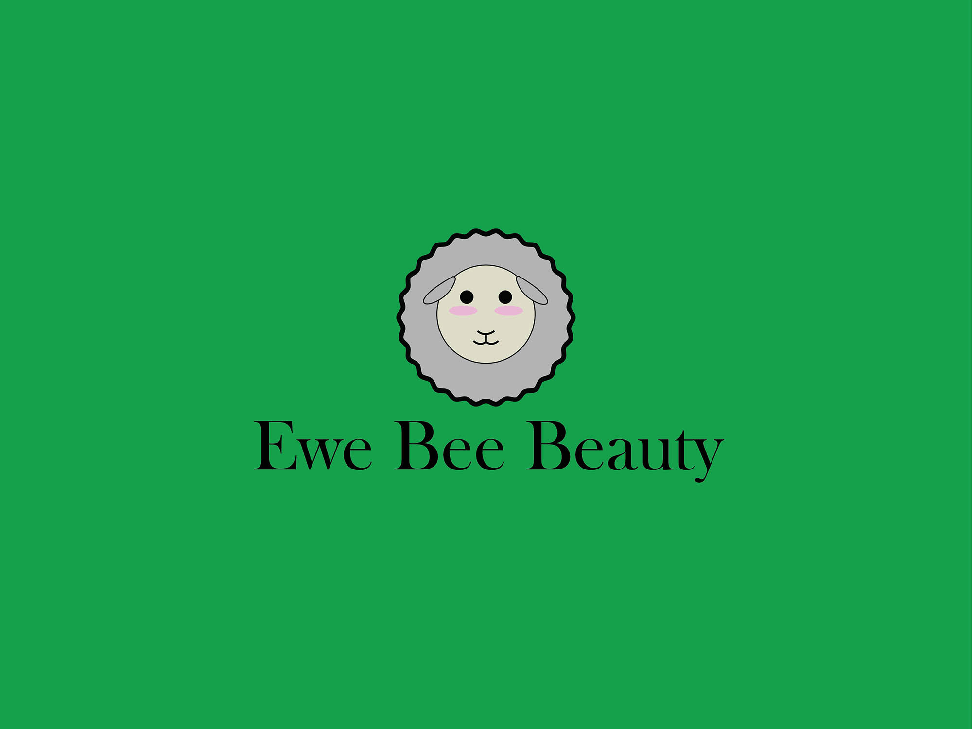 Logo Design by P A V O 2 for Ewe Bee Beauty | Design #20530534