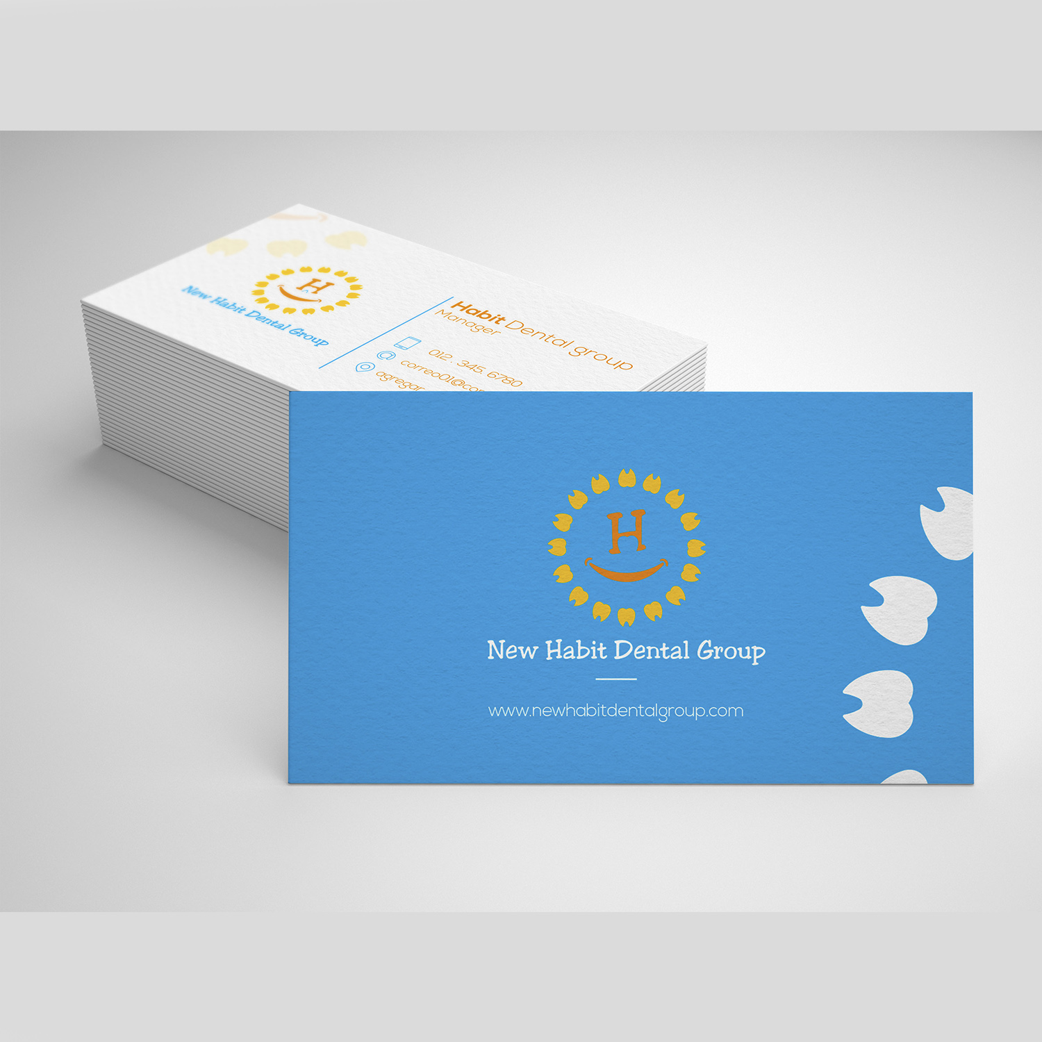 Logo and Business Card Design by Dicreativo for Circle H Dental | Design #20564165