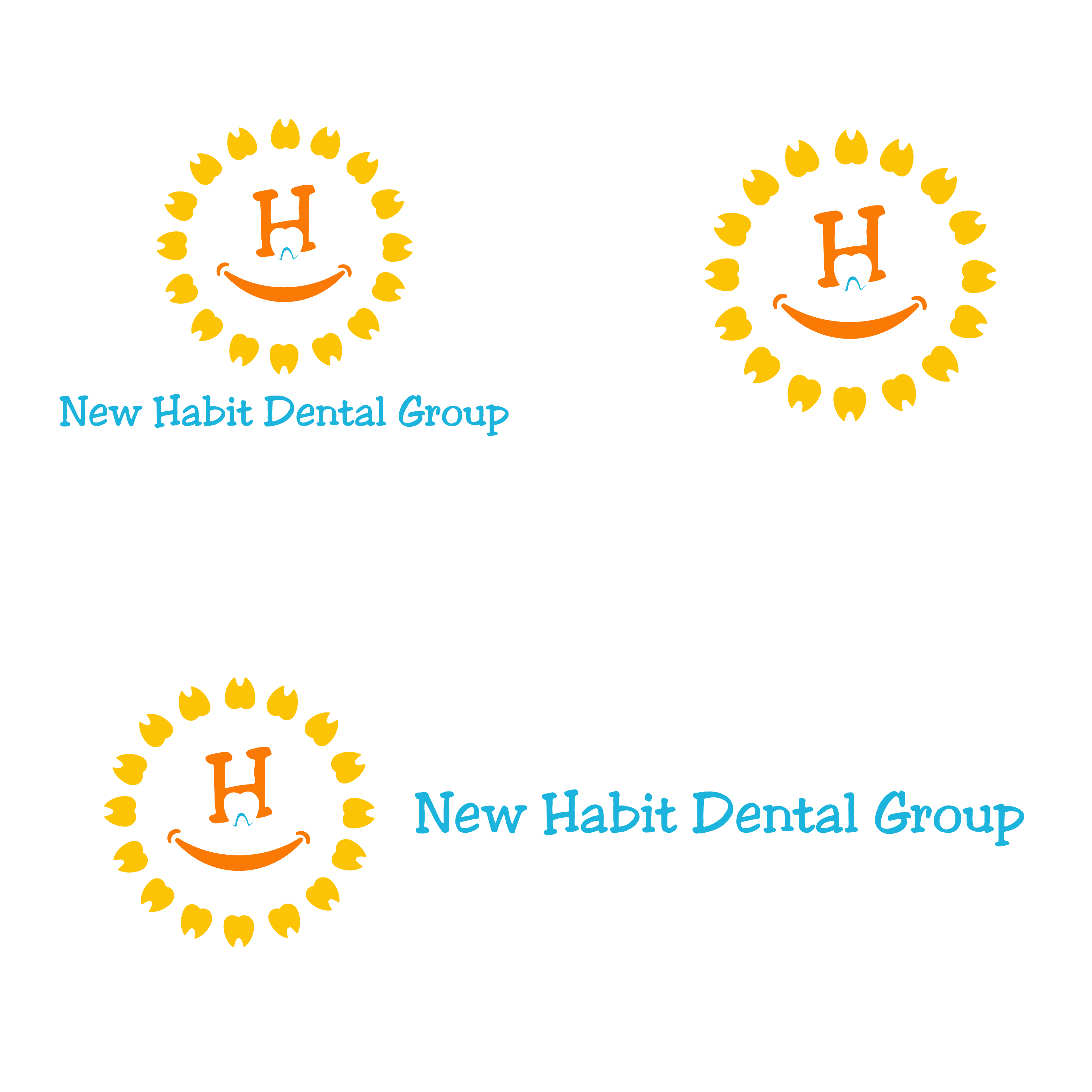 Logo and Business Card Design by Dicreativo for Circle H Dental | Design #20564195
