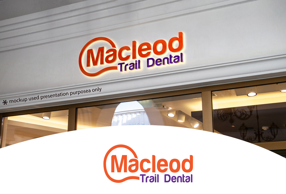 Logo Design by A S design @ for Macleod Trail Dental | Design #20540925