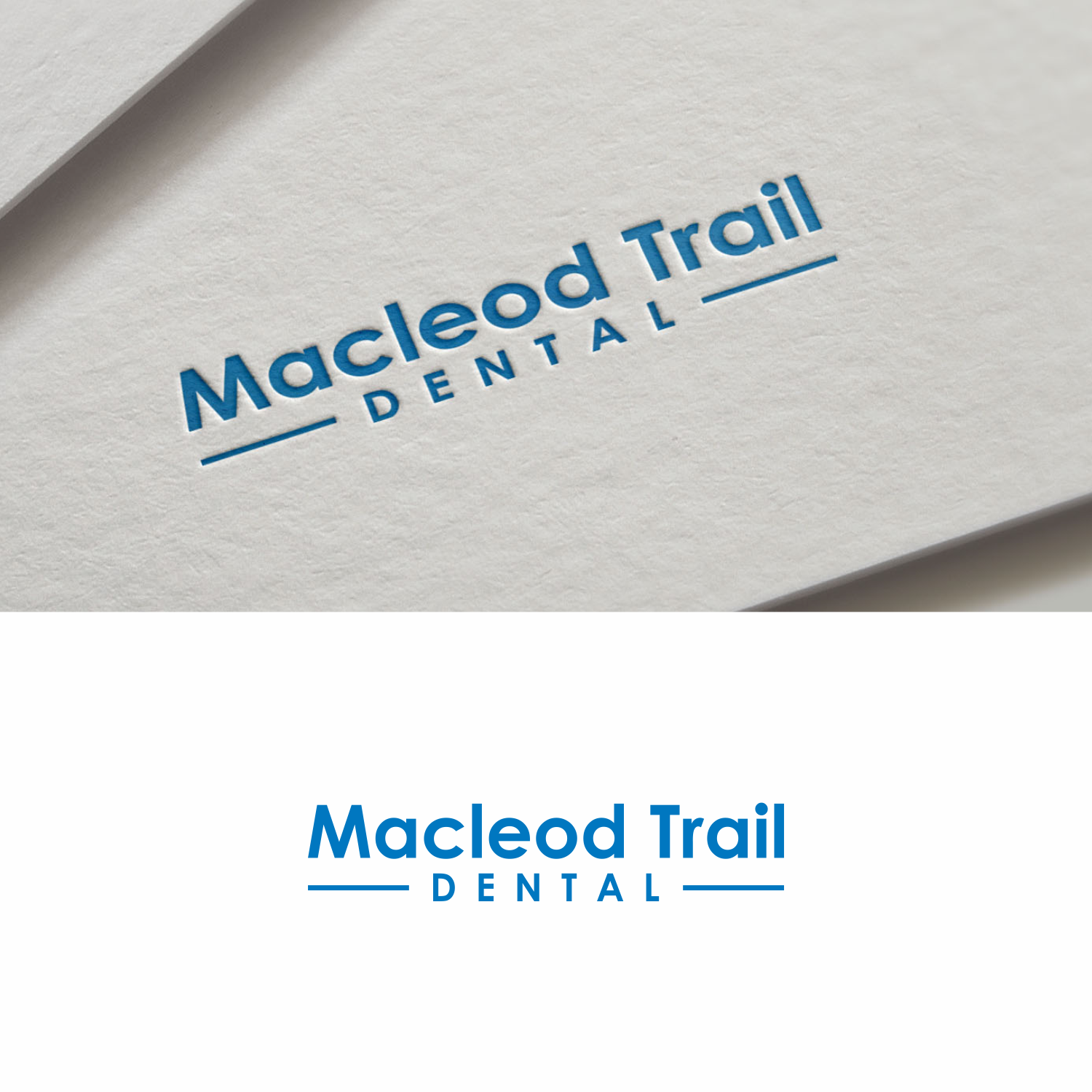 Logo Design by saher khan 2 for Macleod Trail Dental | Design #20525313