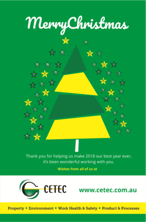 Email graphic for CETEC Christmas Message | Graphic Design by harryshout