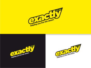 Exactly    tagline is: helping you live the dream | Logo Design by Atvento Graphics