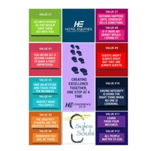 Hospitality Management Company needs a design for their yearly conference | Graphic Design by Finley Johnson