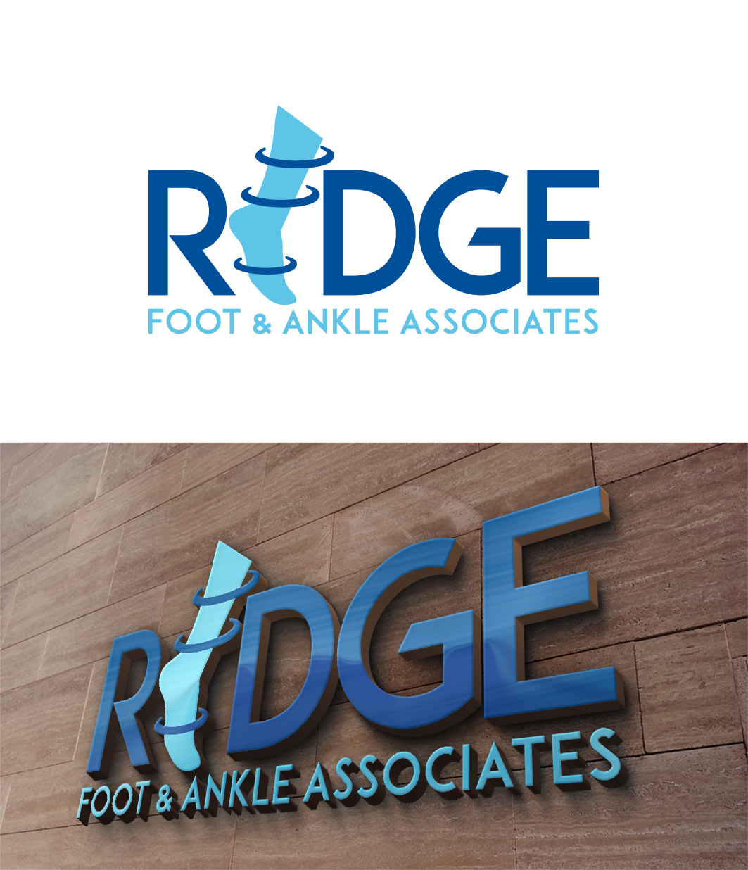 Diseño de Logo por trufya para Ridge Foot and Ankle Associates | Diseño #20579005