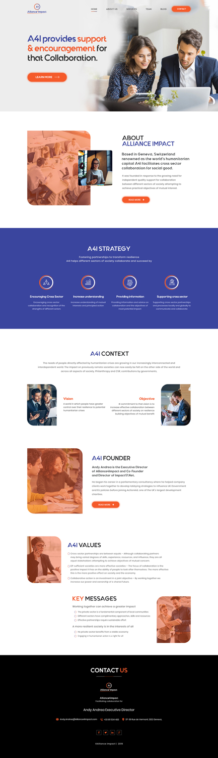 Web Design by AbhishekRoyBunty for this project | Design #21228059