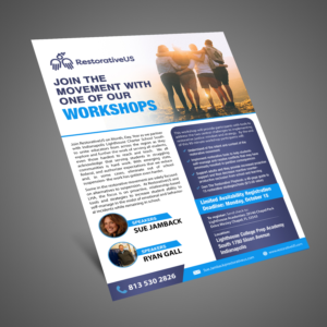 Diseño de Flyer por aspiremedia para este proyecto | Diseño: #20524604