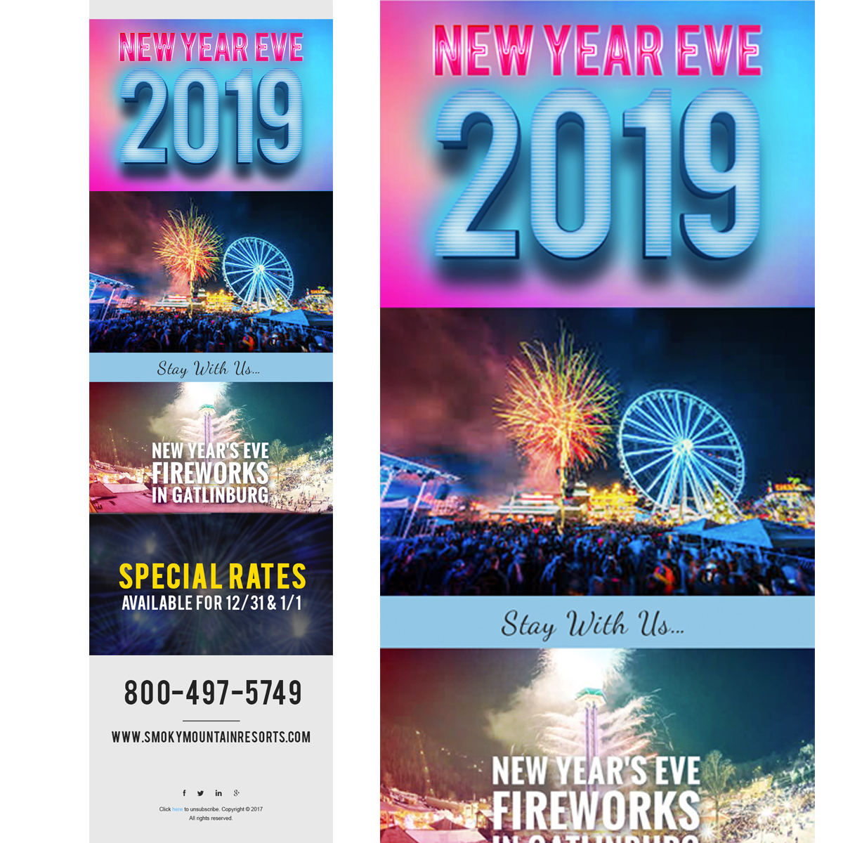 E-Mail Marketing-Design von Nazrul252 für Smoky Mountain Resorts | Design #20530996