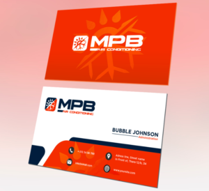 MPB Air Conditioning | Logo Design by Carlos Alba D.