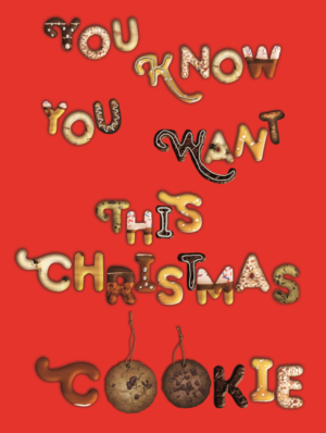 You know you want this Christmas cookie! | T-Shirt-Design von Marta van Eck