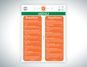 Prepared Meal Company Needs Menu Design | Graphic Design by Lezette_G
