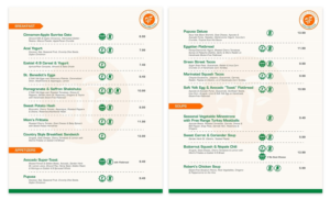 Prepared Meal Company Needs Menu Design | Graphic Design by Ngoeg