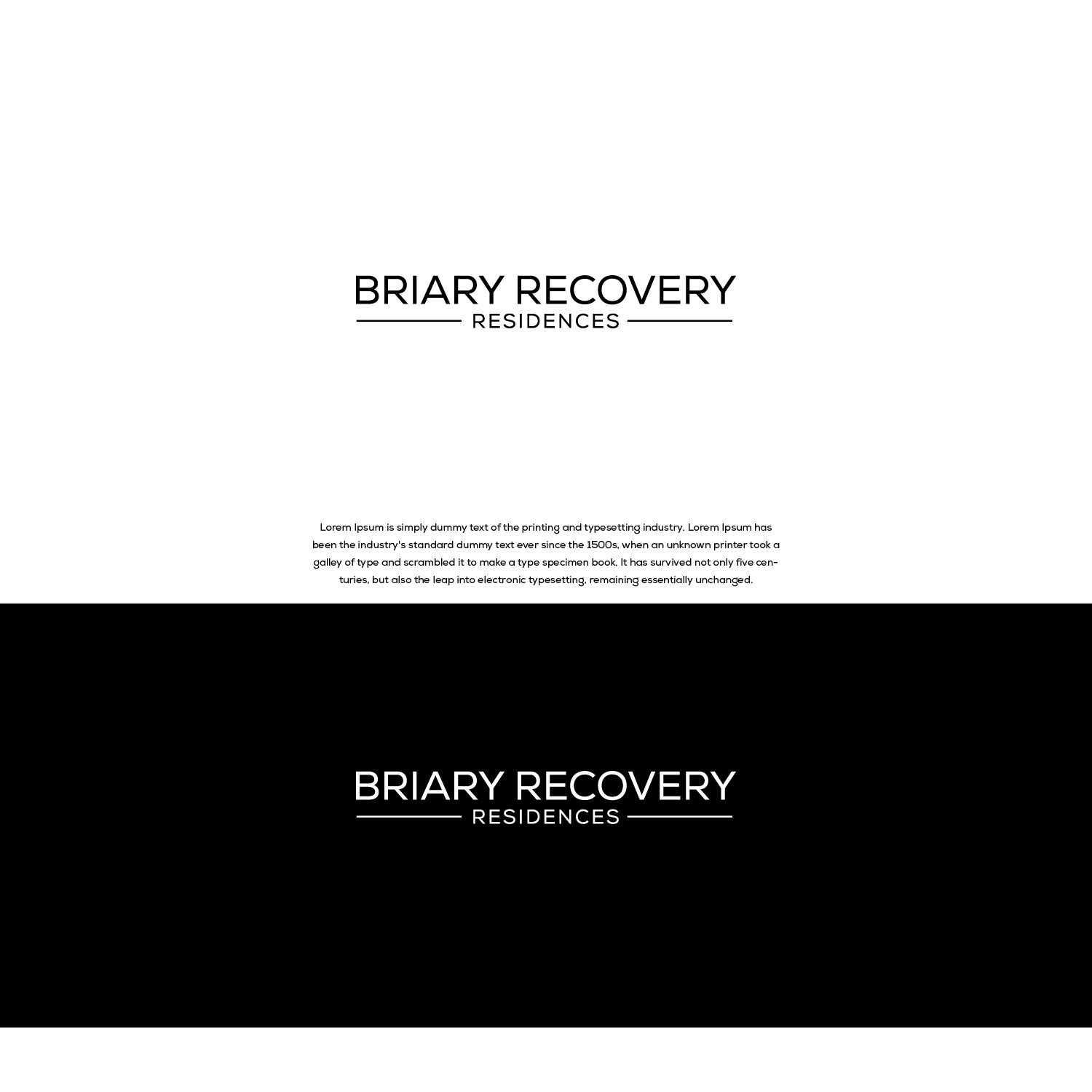Logo Design by bejoborn1 for Briary Recovery Residences LLC | Design #20536466