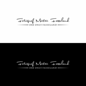Diseño de Logo por saher khan 2 para Fotograf Morten Fasseland | Diseño: #20538563