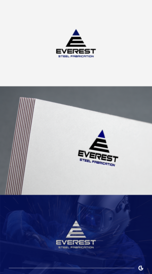 Diseño de Logo por RickyThuo para Everest Steel Fabrication | Diseño #20614521