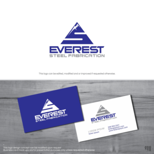 Logo Design by MBARO for Everest Steel Fabrication | Design: #20615655