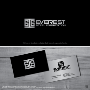 Everest Steel Fabrication | Diseño de Logo por MBARO