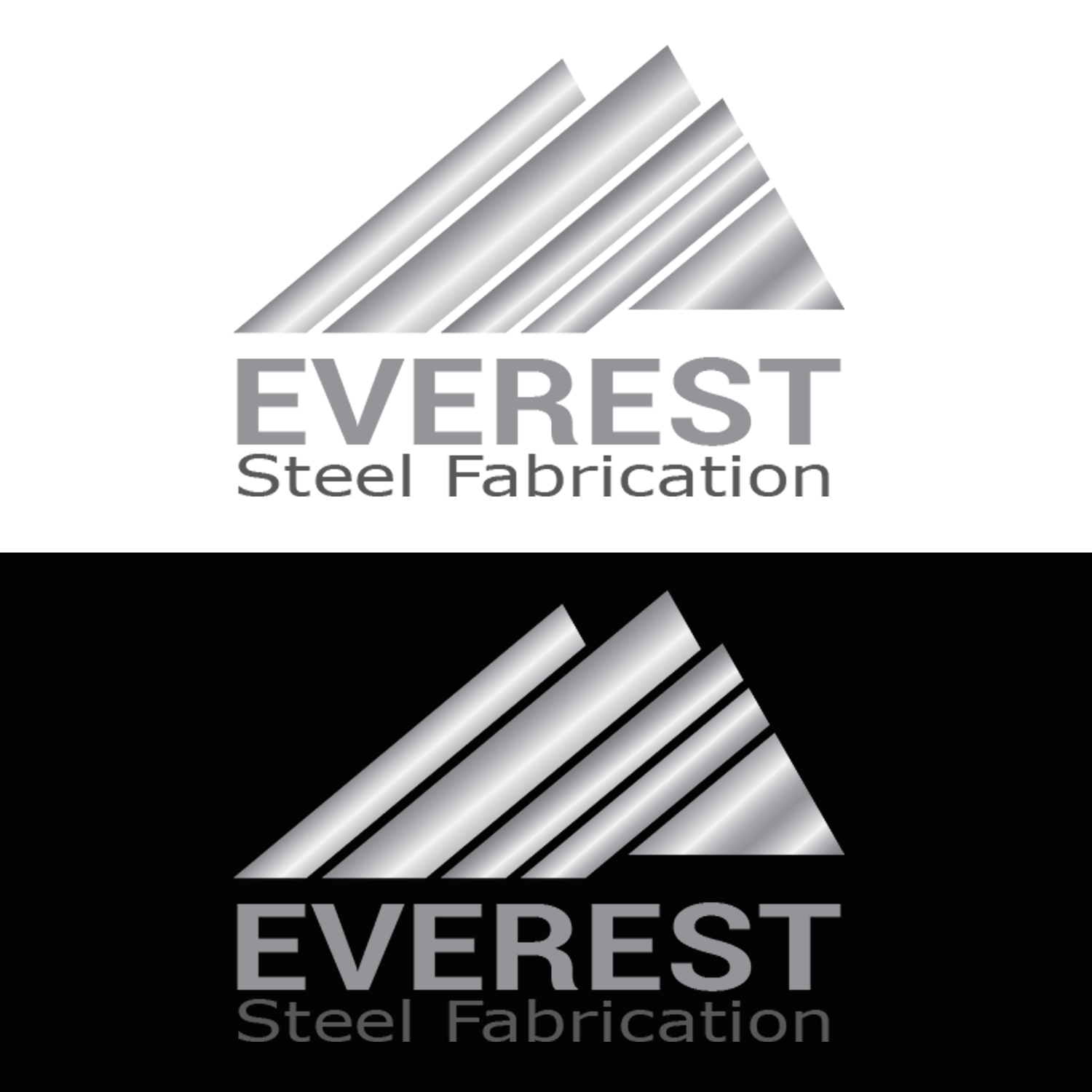 Logo Design by vexel Symphony for Everest Steel Fabrication | Design #20558495