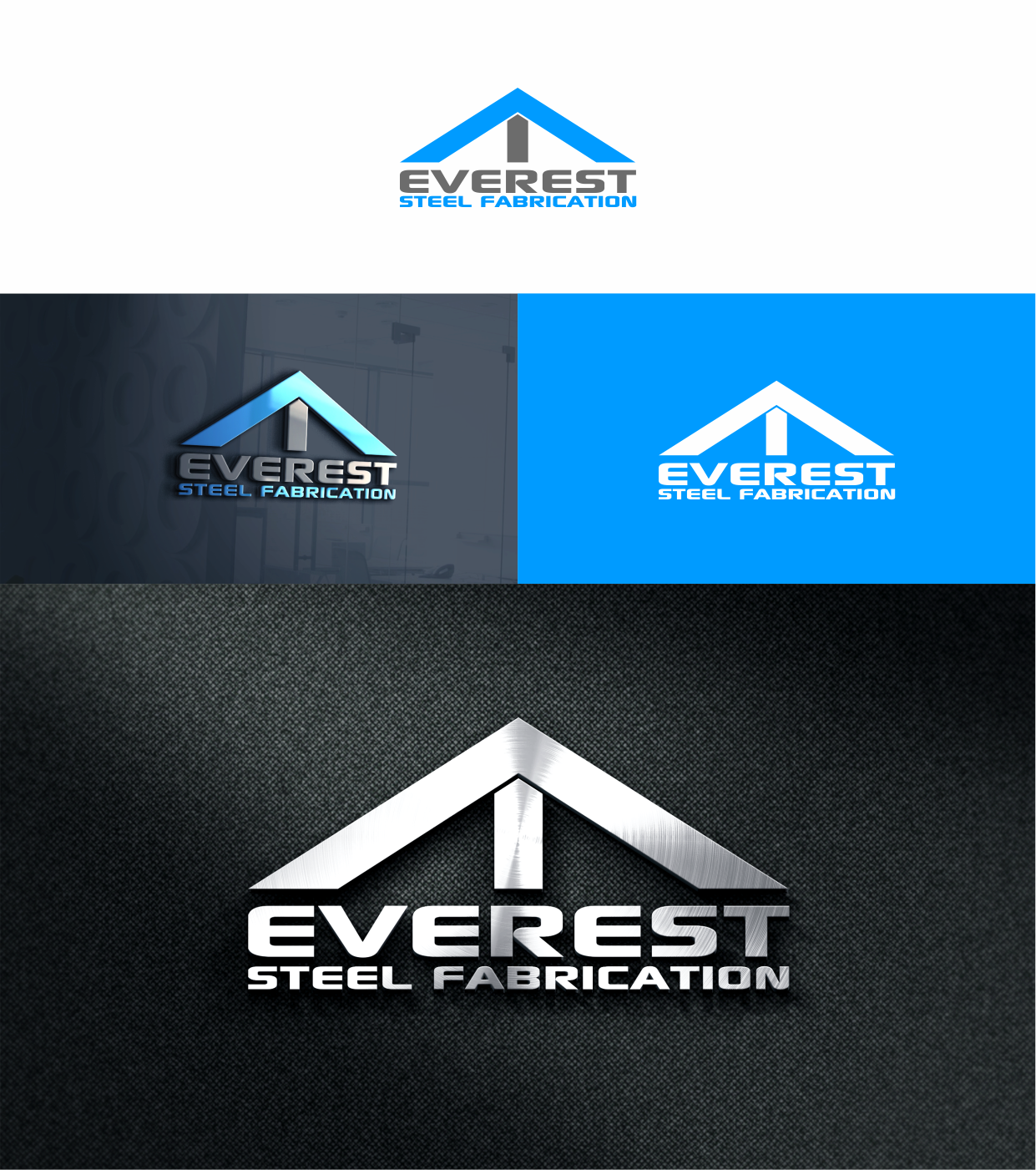 Logo Design by creativechauhan1989 for Everest Steel Fabrication | Design #20535283