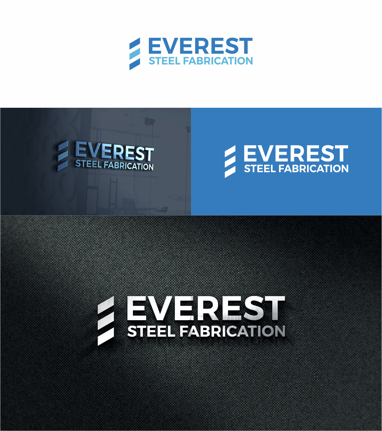 Logo Design by creativechauhan1989 for Everest Steel Fabrication | Design #20535284