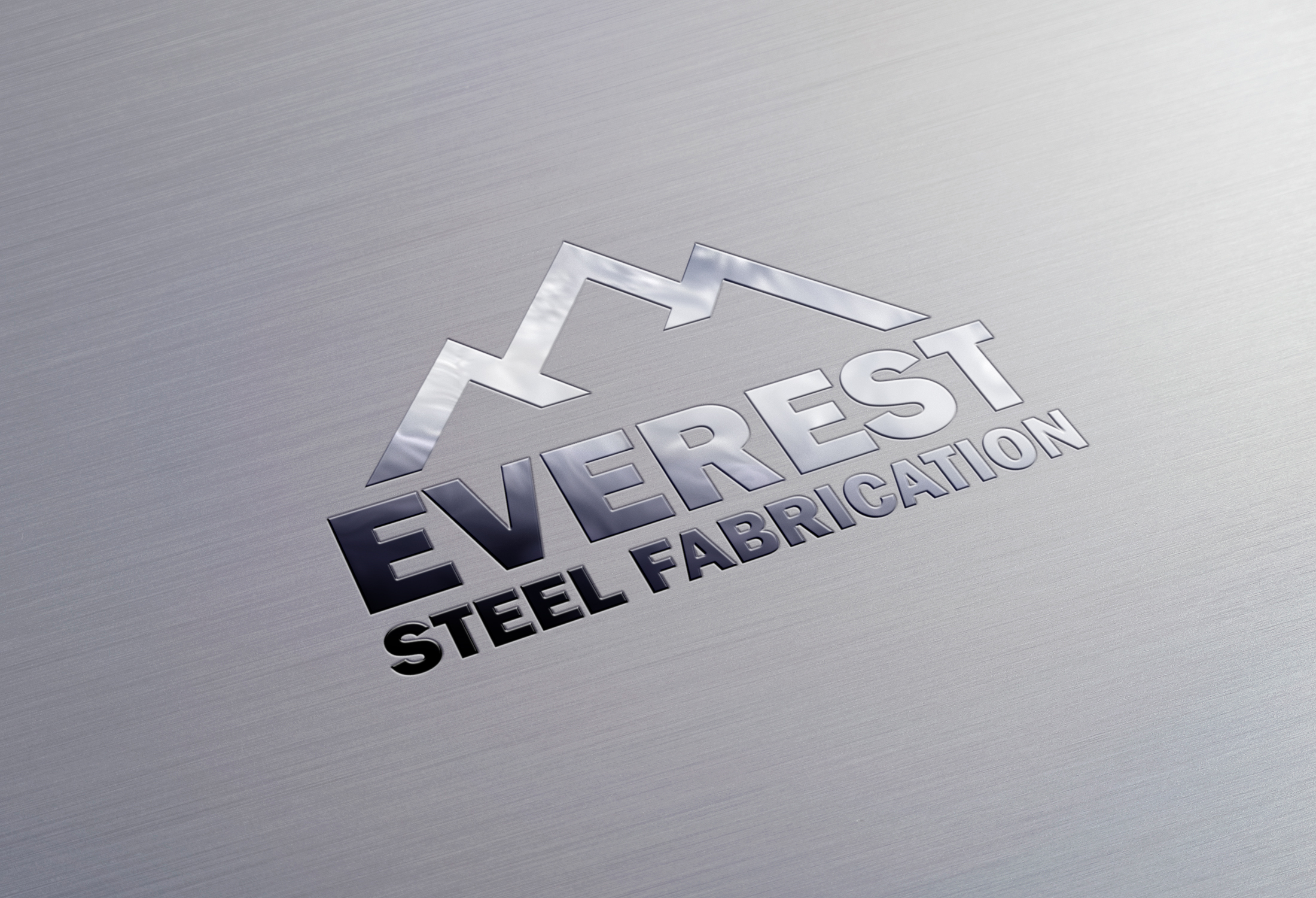 Logo Design by MOH Studio for Everest Steel Fabrication | Design #20535194