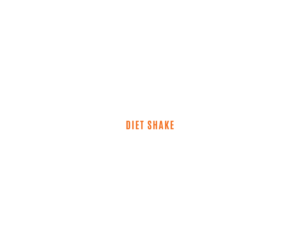 DIET SHAKE | Logo Design by Vetroff