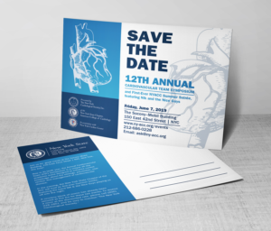 Design de Carte Postale par Deziners Zone pour The New York Cardiological Society, Inc. | Design : #20538179
