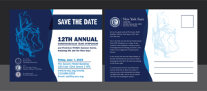 Design de Carte Postale par Deziners Zone pour The New York Cardiological Society, Inc. | Design : #20538305