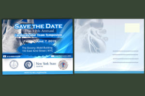 Design de Carte Postale par thamara 2 pour The New York Cardiological Society, Inc. | Design : #20638911