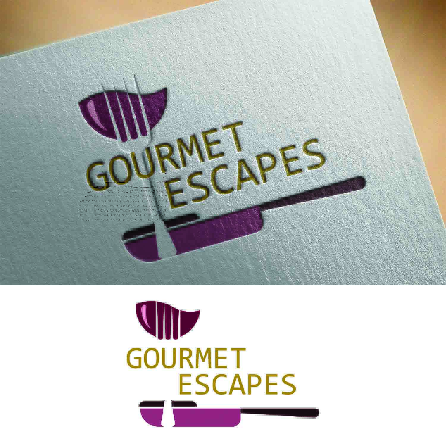 Logo Design by Parakrama 4 for Gourmet Escapes | Design #20586777