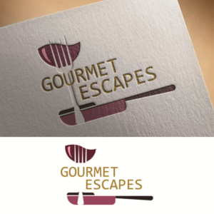 Logo Design by Parakrama 4 for Gourmet Escapes | Design: #20586777