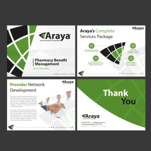 PowerPoint Design by Maxo-Biz for Araya | Design: #20537970