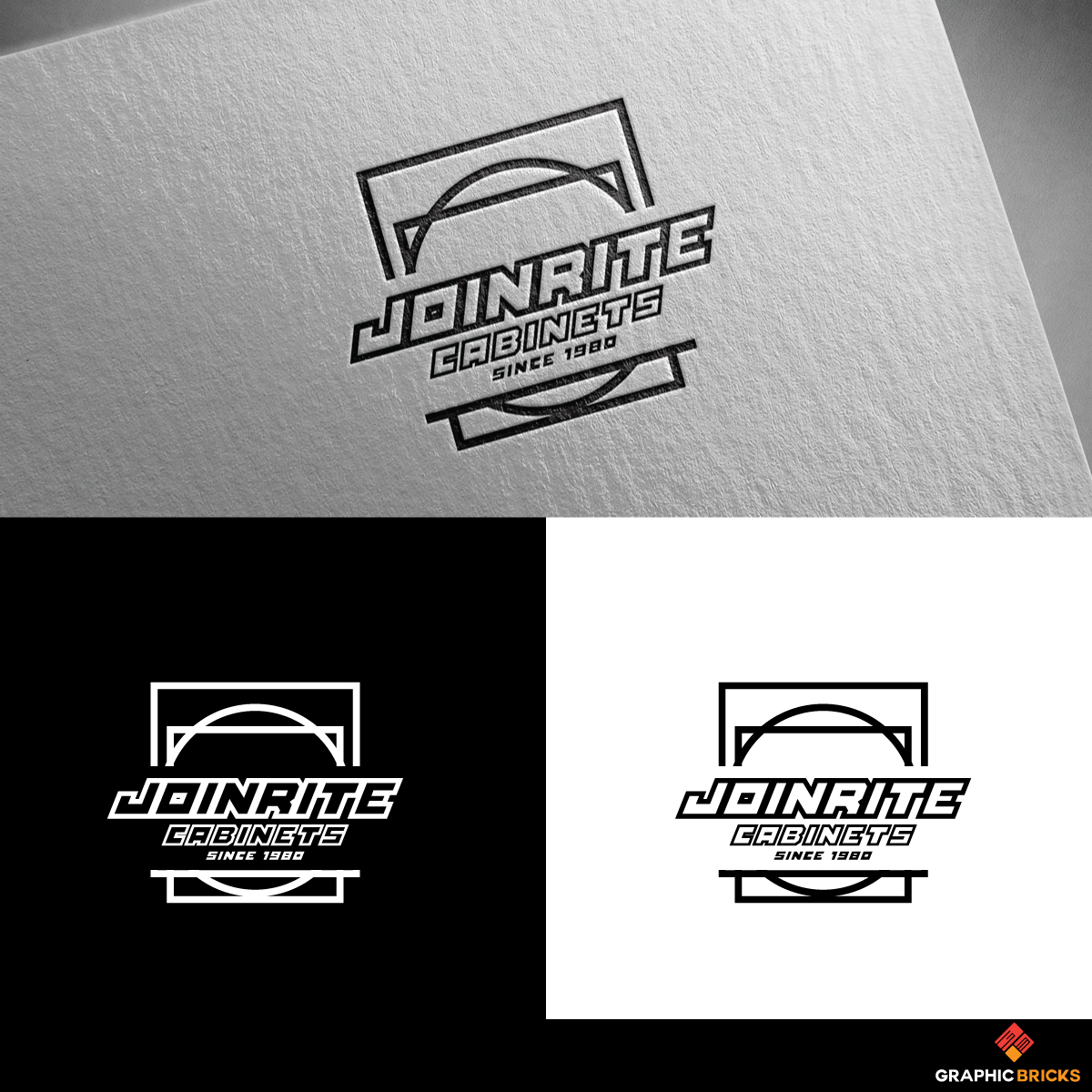 Logo Design by Graphic Bricks for Joinrite Cabinets | Design #20536938