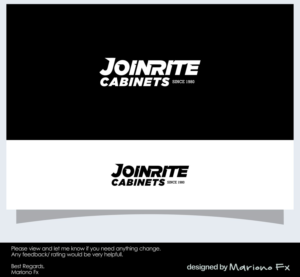 Logo-Design von Mariono Fx für Joinrite Cabinets | Design: #20533691