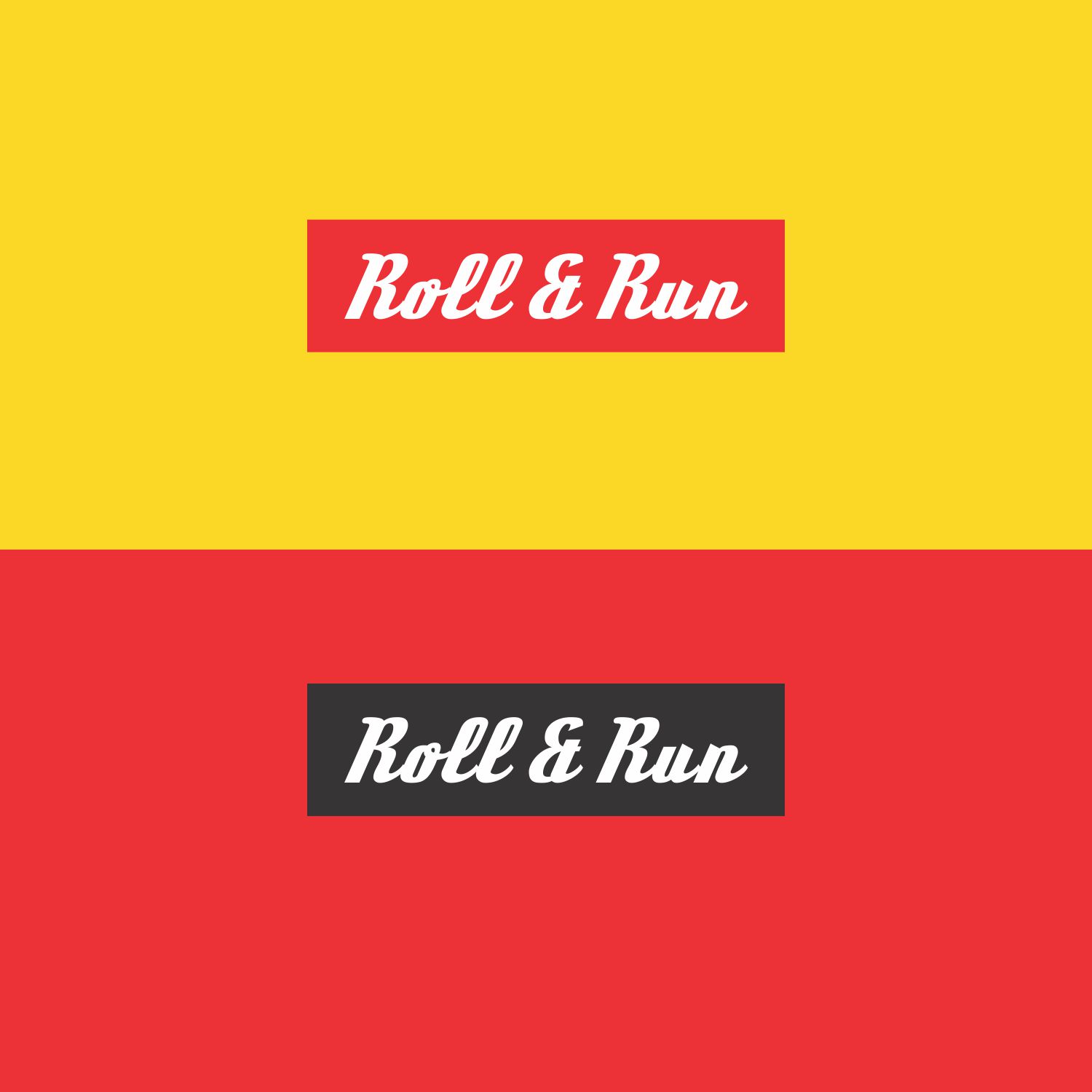 Logo Design by Shine Designs for Roll & Run | Design #20577908