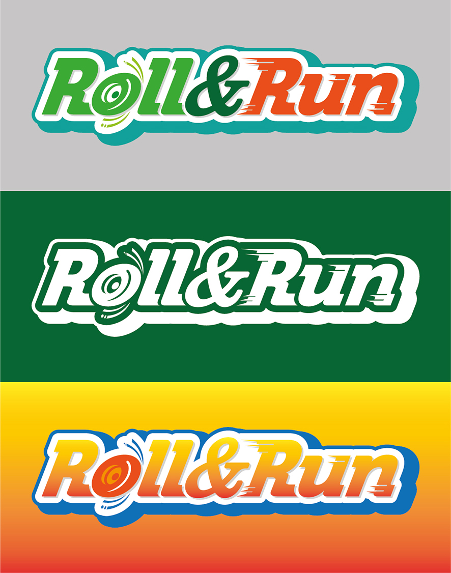 Logo Design by Al Pech for Roll & Run | Design #20542331