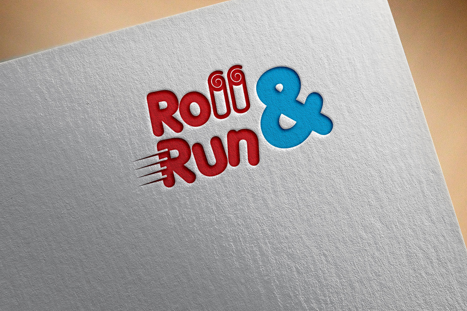 Logo Design by Rixes tay for Roll & Run | Design #20549604
