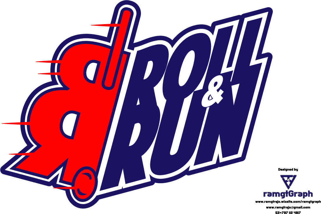 Logo Design by ramgtGraph for Roll & Run | Design #20594368