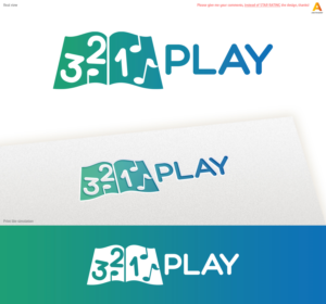 Logo Design by Anthony for 321 PLAY | Design #20545941